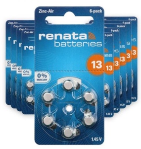 Renata baterija ZA13 1,45V Zink-Air baterija za SLUSNI APARAT, PAK6 (cena po kom.) - Img 3