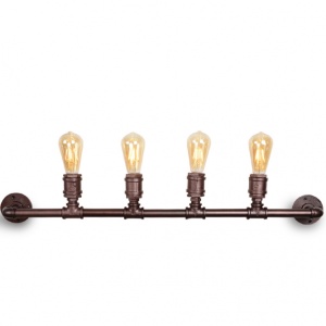 RUSTIK 29 ZIDNA LAMPA W0021-4 4*E27 cupreous - Img 3