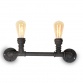 RUSTIK 38 ZIDNA LAMPA W0095-2 2*E27 rust - Img 3