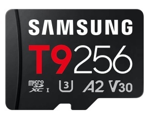 SAMSUNG T9 Memorijska kartica microSDXC UHS-I U3 V30 A2 256GB MB-MH256T