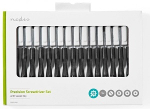 SDAS110VA Precizni set odvijaca 3x PH / 4x Flat / 4x Hex / 4x Tx (15kom) - Img 3