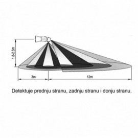 SENZOR SAMOSTALNI ST15E 180/360C IP65 - Img 3
