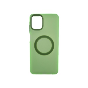 Silikonska futrola Magsafe FLURO COLOR Samsung A07/A08 ZELENA