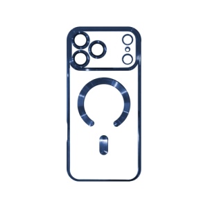 Silikonska futrola Magsafe Iphone 18 Pro Max PLAVA