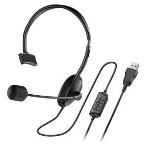 Slušalice sa mikrofonom Genius HS-100U USB crne