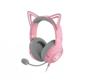 Slušalice sa mikrofonom RAZER Kraken Kitty V2 - Roze RGB - Img 2