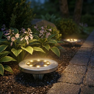 Solarna baštenska lampa - 2 kom. - Img 2