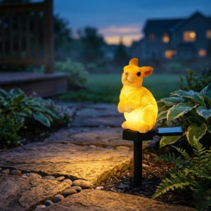 Solarna baštenska lampa "zec" - Img 2