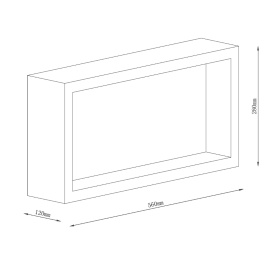 SOLEA 49 ZIDNA LAMPA 20W 3000K DRVO - Img 3