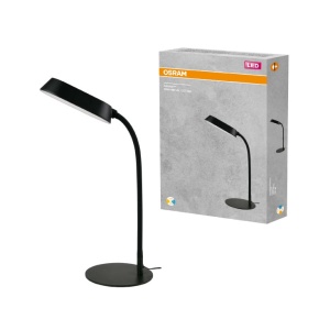 Stona LED lampa sa podešavanjem svetla i USB punjenjem 10W OSRAM crna - Img 2