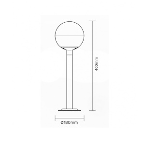 Stubna lampa 1xE27 - Img 2