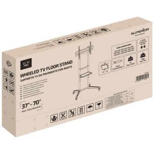 Superior Nosač za TV prijemnike sa točkićima 37" - 70", do 50 kg - 37-70 PRO TV Stand with Wheels - Img 2