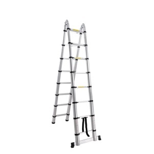 SuperStep Duple Aluminijumske Teleskopske Merdevine 2,8+2,8 XL