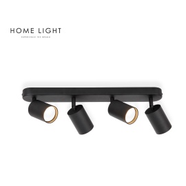 TALIA 84 SPOT LAMPA 4*GU10 CRNA - Img 4