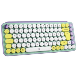 Tastatura Wireless Logitech Pop Keys Daydream bela/ljubičasta US 920-010736 - Img 4