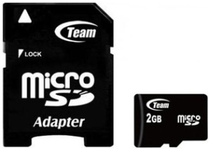 TeamGroup MICRO SDHC 2GB CLASS 10+SD Adapter TUSD2G03 - Img 3