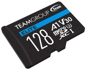TeamGroup MICRO SDXC 128GB ELITE, UHS-I U3 V30 A1, 100/50MB/s +SD Adapter TEAUSDX128GIV30A103 - Img 2