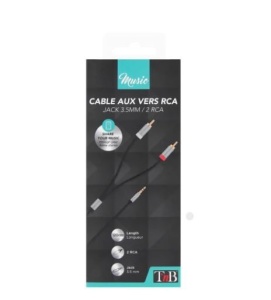 TNB JACKRCA35 Stereo kabl 3,5MM NA 2 RCA - Img 2