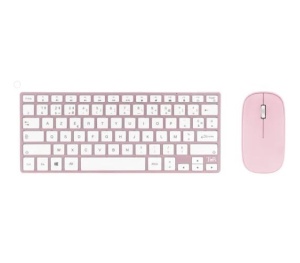 TNB KBCOLORPK SET Tastatura + MIŠ Serije ICLICK PINK - Img 1