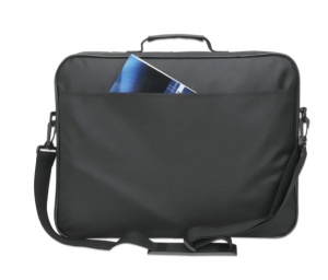 Torba za laptop 17.3" Manhattan Cambridge Clamshell 439992, black - Img 3