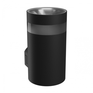 Torre ring fasadna lampa 9W CCT IP54 crna krug - Img 2
