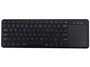 TRACER Bezicna multimedijalna tastatura sa touchpad -om low profile keys crna Smart RF 2,4 Ghz