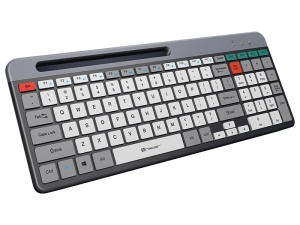 TRACER Bezicna tastatura bluetooth siva RF 2,4 Ghz + BT SHARP - Img 4