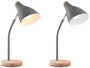 TRACER Stona lampa Scandi E27 max 40W drvo-siva Scandi Grey