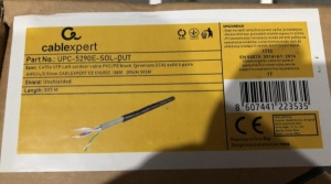 UPC-5290E-SOL-OUT Gembird, UTP cat.5E Outdoor, solid 24AWG, 0.51mm PREMIUM CCA kotur pun presek 305m - Img 2