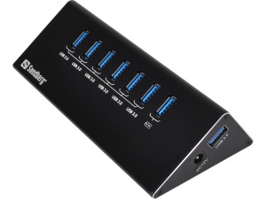 USB HUB 7 port Sandberg USB 3.0 sa napajanjem 133-82 - Img 1