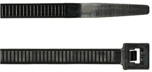 USE Plastične vezice 4,8mm x 300mm, pakovanje 25 kom. crna - CT 300/4,8B - Img 2