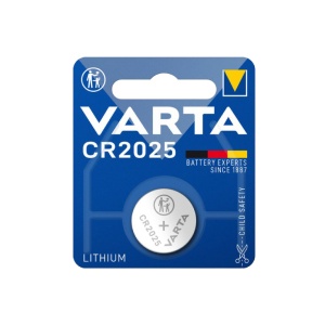 VARTA baterija CR 2025 3V Litijum baterija dugme, Pakovanje 1kom