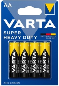 VARTA Superlife AA 1.5V R6P SUPER HEAVY DUTY, Cink-karbon baterije, PAK4 (cena po kom.)