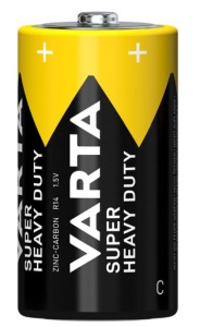 VARTA Superlife Tip C 1.5V R14P SUPER HEAVY DUTY, PAK2 CK, Cink-karbon baterije - Img 2