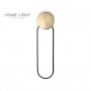 VESTA 658 ZIDNA LAMPA 15W 3000K CRNA/MESING - Img 3