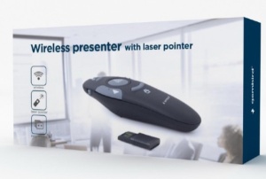 WP-L-11 Gembird Wireless prezenter, laser pointer - Img 2
