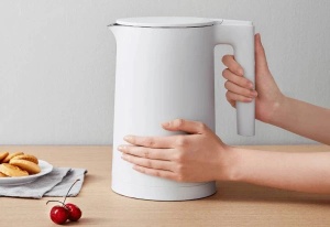 XIAOMI Mi Electric Kettle 2 EU Ketler (BHR5927EU),Beli,1800W,1.7 l - Img 3