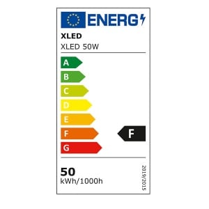 XLED 50W LED reflektor 6500K , G17 fast connector IP65, AC220-240V - Img 2