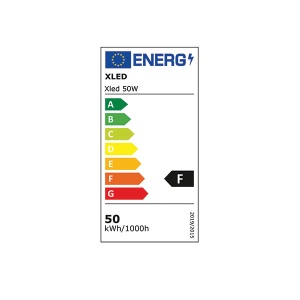 XLED 50W LED reflektor RGB+6500K,IP65,AC220-240V,Ra70,crni - Img 2