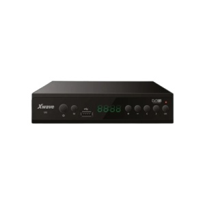 Xwave M6 DVB-T2 Set Top Box,LED,scart,HDMI,RF in-out,USB,media player,metalno kućište