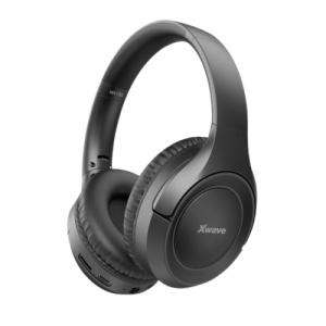 Xwave MX100 black Bluetooth slušalice stereo sa mikrofonom/v5.3/FM/Aux/microSD