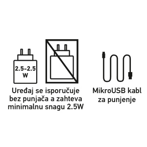 Xwave MX350 grey Bluetooth slušalice stereo sa mikrofonom v4.2/FM/microSD - Img 3