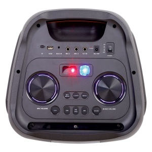 Xwave Party 1024 Bluetooth zvučnik TWS/100W/FM/USB/TF/AUX/2 x 10"/LED color - Img 3