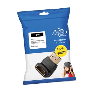 ZED electronic Adapter HDMI ugaoni - HDMI-KA/90 - Img 1