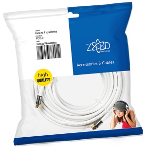 ZED electronic Antenski kabel sa F - konektorima, 3.0 met - FC/3,0 - Img 1