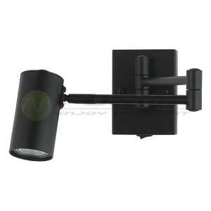 Zidna lampa F1201-1ZL BK - Img 2