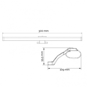 Zidna LED lampa 6W - Img 4