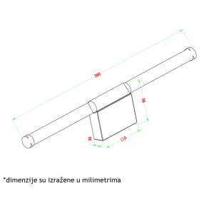 Zidna LED lampa 7W - Img 3