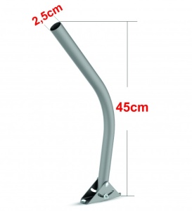 Zidni nosac ** za antenu 28-EK adj steel diam25mm 16x40cm, debljina1.1mm (383) - Img 2