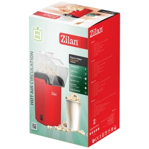Zilan Aparat za kokice, 1200 W, crveni - ZLN8046 - Img 3
